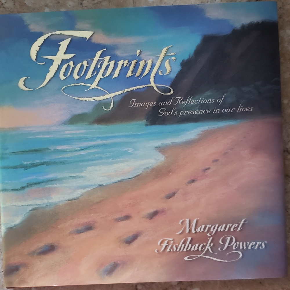 Hardback Book Footprints by Margaret Fishback Powers
